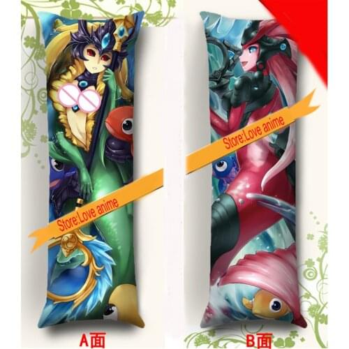 May 2016 update Hot game League of Legends charactor Nami body PillowCase LOL hugging body pillow cover