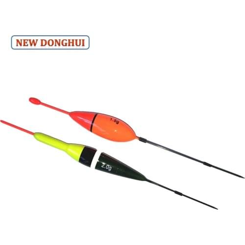 Newdonghui Assorted Balsa Float Freshwater Fishing Float Flotteur Bobber Pose Flotado1.0G 2.0G Model 6428 Assort 10pcs