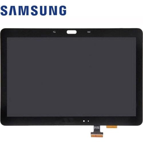 New 10.1" LCD combo For Samsung Galaxy Note 10.1 SM-P600 P605 P600 LCD Display Touch Screen Digitizer Glass Assembly with frame