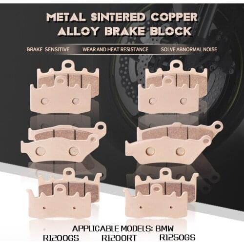Motorcycle Front Rear Brake Pads For BMW R 1200GS R1200GS Adventure R1200R R 1200R R1200RS R 1200 RS R1200RT R 1200 RT