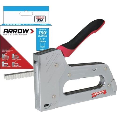 Arrow T55BL 6-14mm Professional Mechanical Stapler Gun + 1250 Pcs Staples