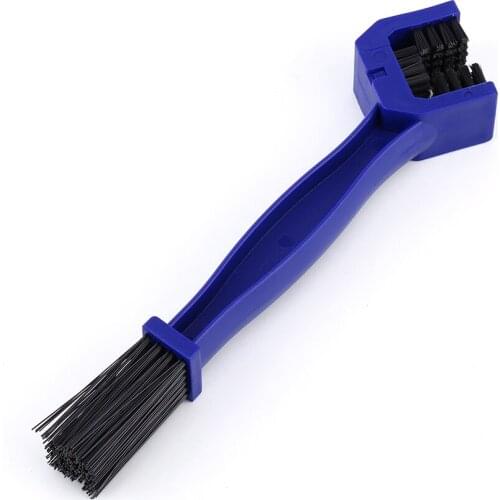 Blue Plastic Cycling Motorcycle Bicycle Chain Clean Brush Gear Grunge Brush Cleaner Outdoor Cleaner Scrubber Tool