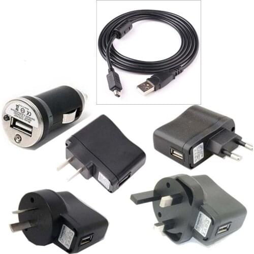 USB AC/DC Adapter Camera Battery wall travel Charger cable for Olympus Olympus Stylus TG-2 iHS Tough 6010_SZ-12 SZ12_Tough 8010