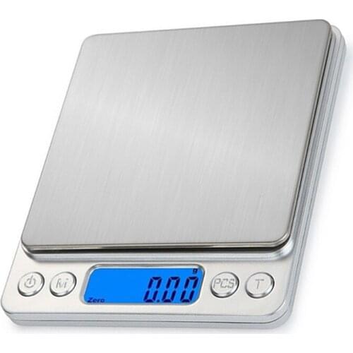 High Precision Electric Scale With Tray, Multi-purpose Digital LCD Display Kitchen Scales Jewelry Foods Scale Measuring Tools