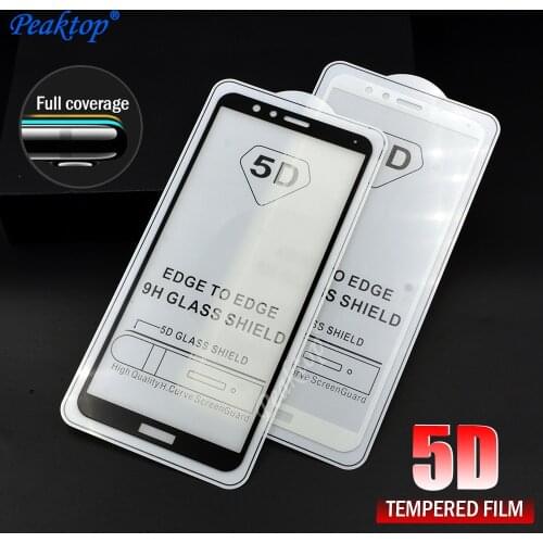 5D Glass for Huawei Honor 7X Glass Tempered Full Cover Tempered Glass For Huawei Honor 7X Screen Protector Protective Glass