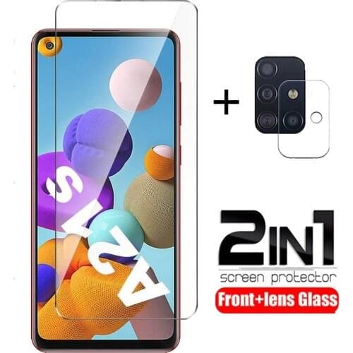 Screen Protector For Samsung Galaxy A52 Glass A72 A32 A42 5G A21S A41 Tempered Glass Protective Lens Film For Samsung A52
