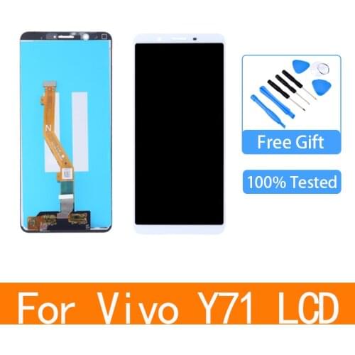For Vivo Y71 / Y7 / Y71i BBK V1731B 1724 1801 LCD Display Touch Screen Digitizer Assembly Replacement panel