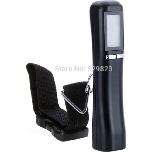 500pcs/lot Hanging Luggage Digital Electronic Portable Weight hook scale 40kg*10g