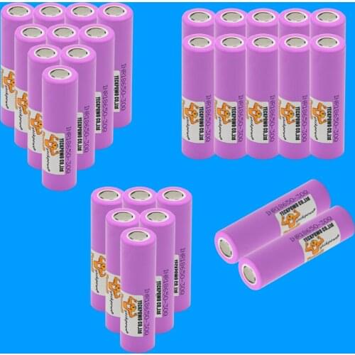 Russian Warehouse Fast Delivery inr 18650 battery 30Q li-ion batteries lithium 3000mah 3.7V 10C rate high drain flat top