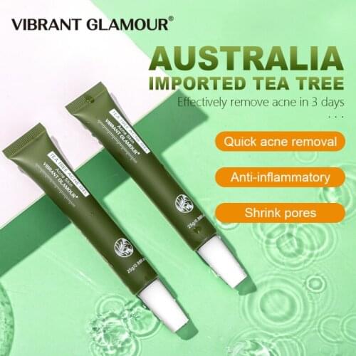 Tea Tree Acne Gel Moisturizing Remove Acne Shrink Pores Anti-inilammatory Anti-wrinkle Anti-aging Skin Care TSLM1