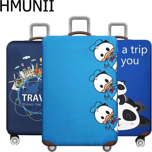 HMUNII Animal Elastic Luggage Cover,Suitcase Case Covers,Travel Accessories For 18-32 Inch Baggage,Trolley Trunk Dust Protector