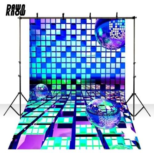 DAWNKNOW Sparkle Light Bulb Photography Background Photocall Celebrate Birthday Party Photo Shoot Backdrops Photo Studio lv2712