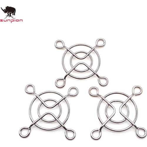 3D Printer Parts 5pcs/lot PC DC Fan Grill Protector Metal Finger Guard Cover 40mm 4cm Use For 40mm 4010 Cooling Fan