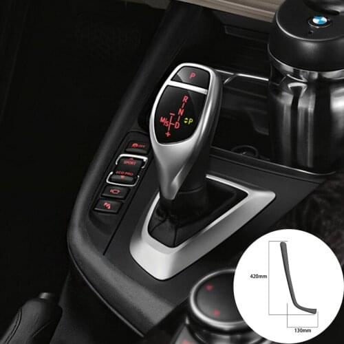 For BMW F30 F31 F32 F34 F36 3GT 2013-2019 Alcantara Suede Wrapping Central Control Gear Shift Panel Strip Cover Trim Stickers