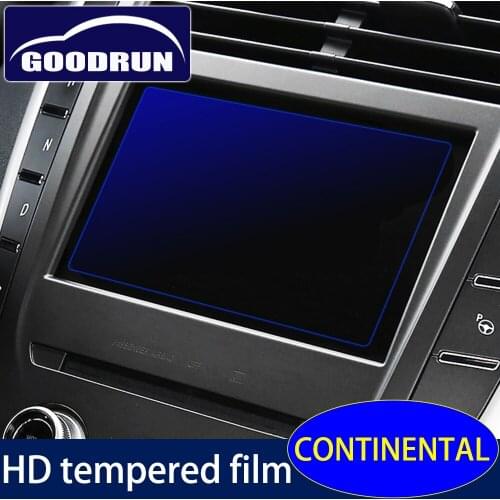HD Tempered Film For Lincoln CONTINENTAL Anti Scratch Navigation Glass Screen Protector Car Sticker Accessories