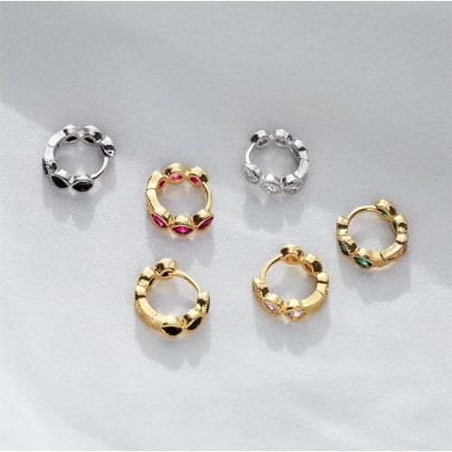 HECHENG ,1pair,small hoop earrings,Simple Lovely Girls Huggies,lassic Minimal Charming Earrings Stud