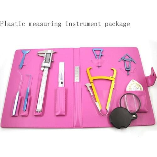 Double eyelid nose measurement tool combination instrument aesthetic design measurement kit