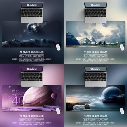 Writing Desk Mat for Office Deskpad Cute Mouse Pad Large Gaming Gamer Non-slip Kawaii Desk Pad for Computer Keyboard 80x30cm