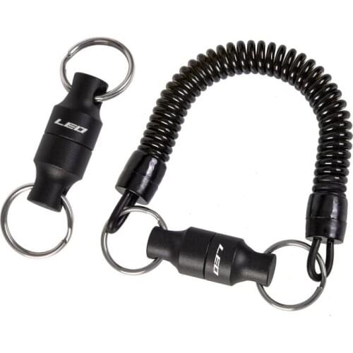 Magnetic Fly Fishing Hanging Buckle With Magnet Net Gear And Lanyard Fishing Tool Fishing AccessoriesB