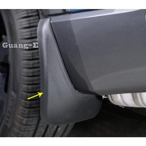 Car Body Plastic Fender Soft Mudguard Protection Flap Splash Mud Guard Frame Trim Parts For Ford Explorer U625 2019 2020 2021