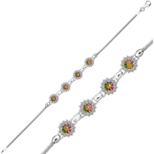 Original 925 sterling Silver Hallow Chain Wristband for Women , Stylish, Aesthetic and Flashy, Bracelet Types for Women