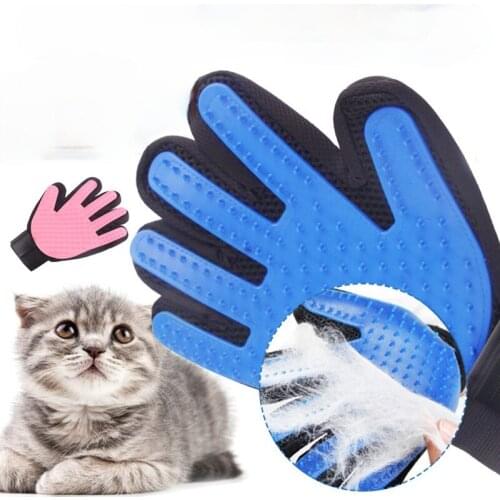 Cat Glove Grooming Pet Brush Dog Hair Remove Brush Deshedding Cleaning Combs Massage