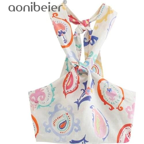 Женские укороченные топы Aonibeier China At AliExpress