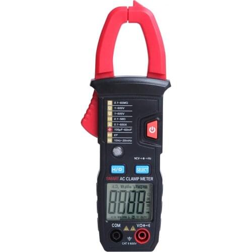 Digital Non Contact NCV Automatic Digital Multimeter with LCD Backlight Flashlight Range Resistance Capacitance Frequency Tester