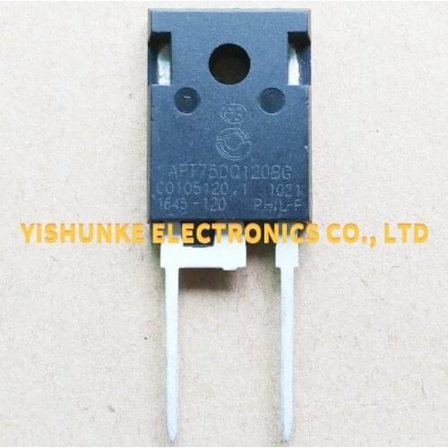 10PCS APT75DQ120BG APT75DQ120 TO-247 ULTRAFAST SOFT RECOVERY RECTIFIER DIODE 75A 1200V