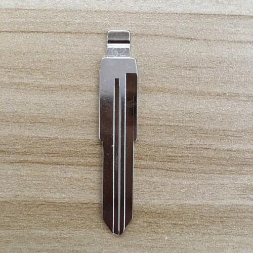 NO.62 Replacement Key Blade for Mitsubishi Left Side Folding Flip Key Middle Groove