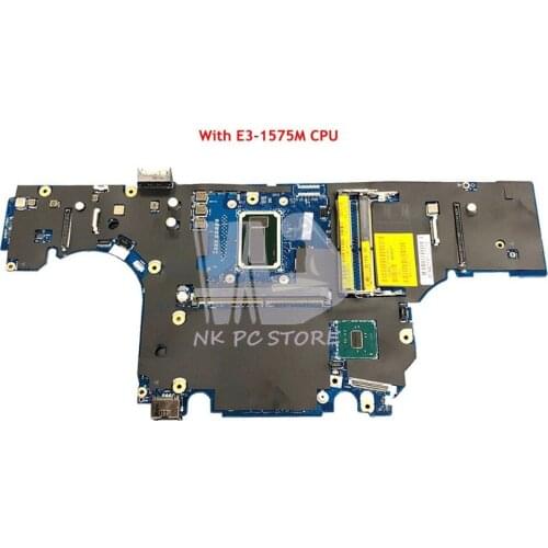 NOKOTION CN-03X0H0 03X0H0 AAPA0 LA-C541P For Dell Precision 15 7000 7510 Laptop Motherboard 15.6 inch SR2QV E3-1575M CPU DDR4