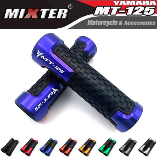 Motorcycle CNC Accessories 22mm Hand Grips Rubber Gel Handle Grip Handlebar Fit For YAMAHA MT25 MT-25 2015-2021 MT 25 2019 2018