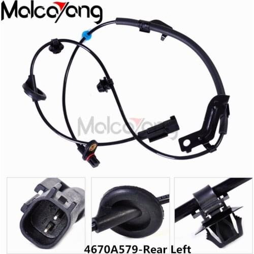 New Rear Left ABS Wheel Speed Sensor 4670A579 SU12585 For Mitsubishi Outlander Lancer VII ASX 2006 2007 2008 2009 2010-2012