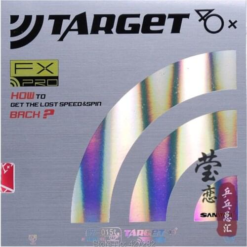Original Sanwei target 40+ European PRO table tennis rubber astringent high elastic sponge