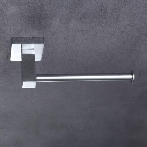 Polished Chrome Finish Stainless Steel Wall Mounted Toilet Paper Holder Tissue Hanging Rack Roll Hangers Bathroom Accessories