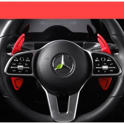 Aluminum alloy steering wheel shift paddle extension rod 2 pcs For Mercedes Benz glb200 glb180/250 car accessories