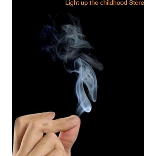 10*7cm 10pcs Magic Trick Props Hand Rub Smoke Empty Out Of Smog Super Cool Play Magie Magic Smoke From Finger Tips