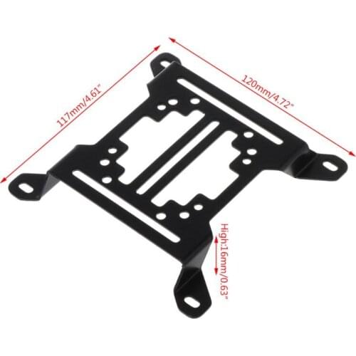 12CM Water Cooling Radiator Support Water Pump Drainage Tank Reservoir Mounting Bracket Stand PC Heatsink Fan Holder