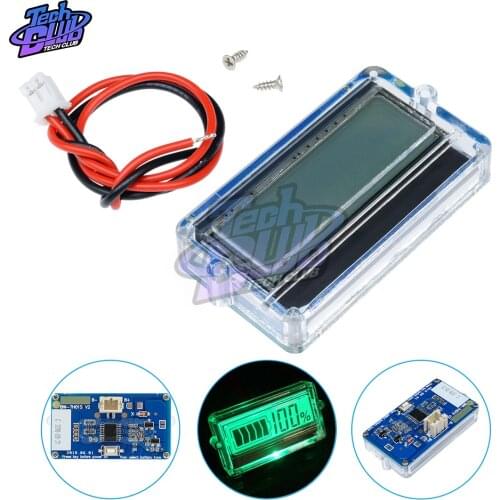 12V Waterproof LCD Digital Meter Panel Li-ion Lithium Battery Capacity Indicator For Car Lead Acid Battery Capacity Tester