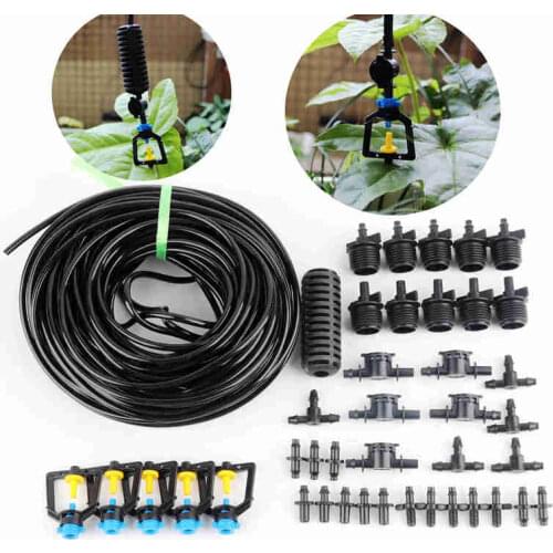 5pcs 360 degree Irrigatin Kits atomizier spray nozzle spraying systems atomizing nozzles Garden rotating nozzle sprinkler