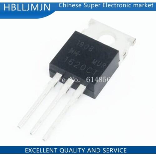 5PCS MUR1620CT MUR1620 TO220