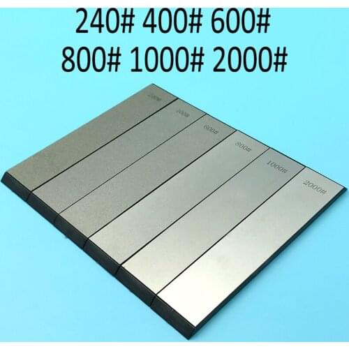 [ 6 pcs set ] Large sizeDiamond grindstone sharpener professional Fixed angle grinder sharpening stone sets knives accessories