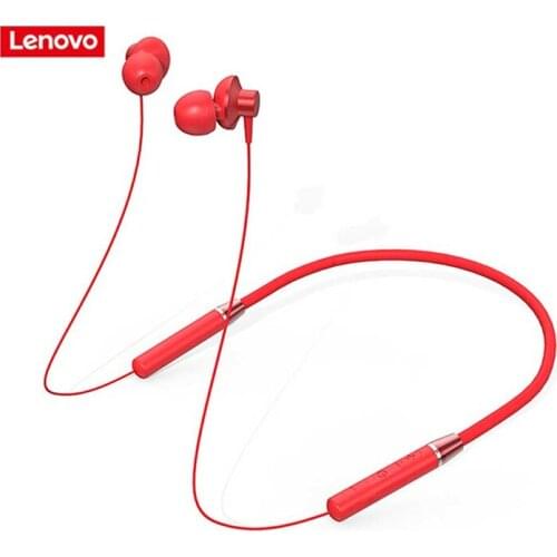 Lenovo HE05 Bluetooth 5.0 Neckband Wireless headphones Stereo Sports Magnetic Headphones Sports Running IPX5 Waterproof Headset