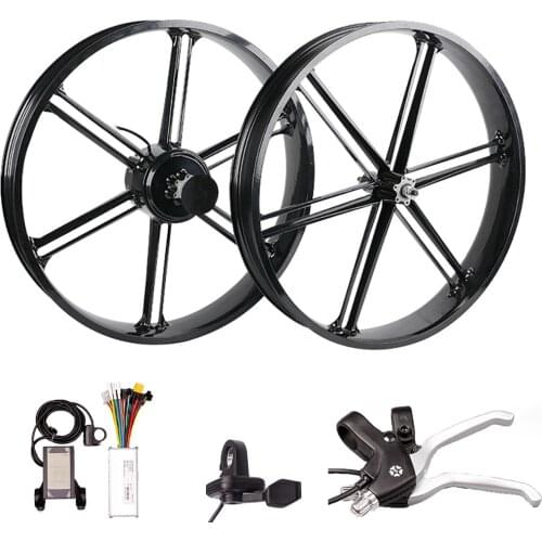 Electric fat bike wheel hub motor , electric Lithium battery bicycle motor , 500W 48V elecrtic brushed motor for 26" sonw bike