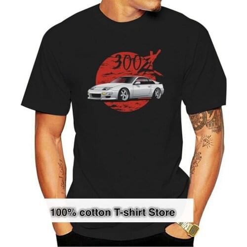 Hot Sale Classic Japanese car fans 300zx z32 z31 Twin Turbo Drift Japan Power Initial D Racing Wear Tee Shirt