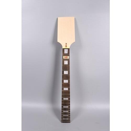 B6 Electric bass Guitar Neck Hand Maple Wood Rosewood Fretboard 22 Fret 30 Inch Inlaid DIY Block Inlay