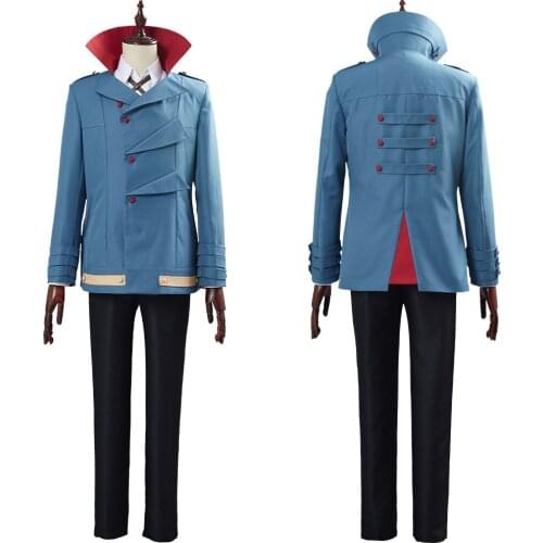 ID:INVADED Fukuda Tamotsu Cospaly Custome Outfit Uniform Full Set