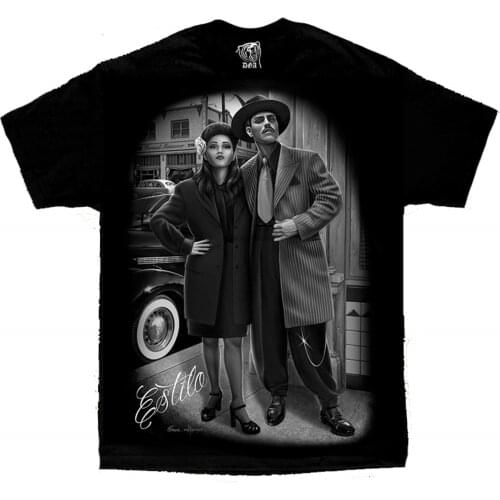 Zoot Suit Pachuco Lowrider Chicano Art Estilo David Gonzales DGA T Shirt