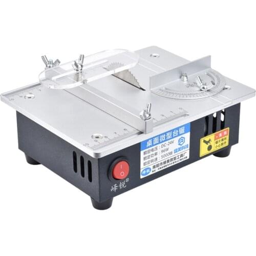 Mini Multifunctional Table Saw Electric Desktop Saws Small Household DIY Cutting Tool Woodworking Bench Lathe Machine