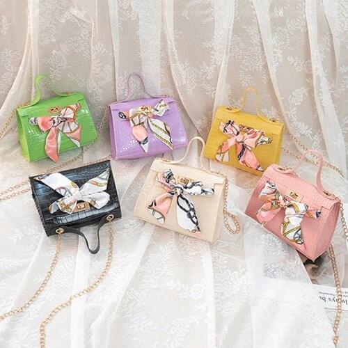 Luxury Handle Mini Bags Brand Purses Handbags 2020 Women Designer Scarf Shoulder Crossbody Bags Female Crocodile Pattern Tote